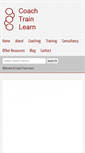 Mobile Screenshot of coachtrainlearn.com